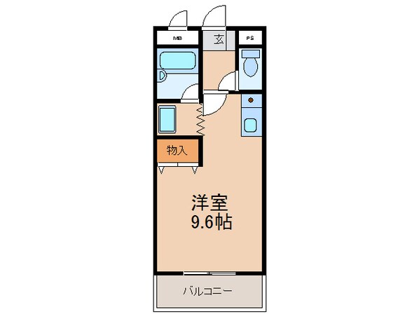 サンコートの物件間取画像